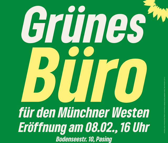 Grünes Büro für den Münchner Westen