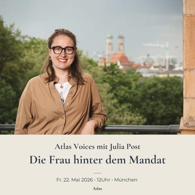 Atlas Voices x Julia Post: Die Frau hinter dem Mandat
