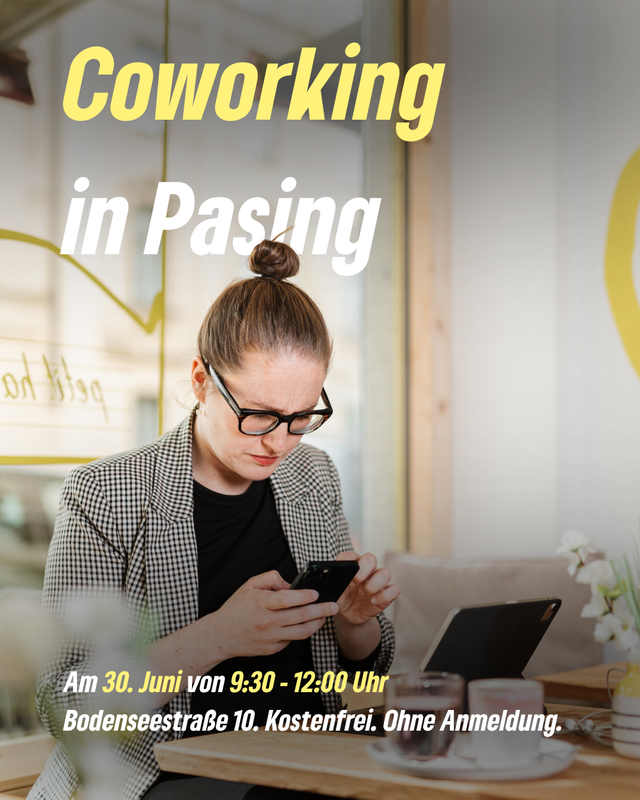 Coworking am 30. Juni